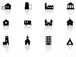 Building icon set