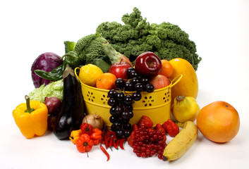 Fruits and vegetables