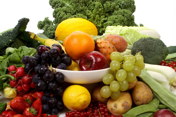 Fruits and vegetables