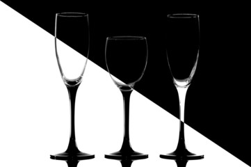 Wine glasses
