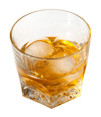Alcohol Drink with Clipping Path