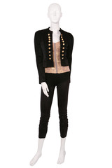 Mannequin dressed in fashionable clothes