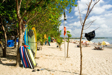 Rent Surfboards Bodyboards Kuta Beach Tourists
