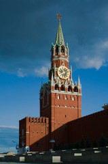 Fototapeta premium Spassky tower of the Moscow Kremlin, RU