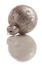 Christmas balls isolated