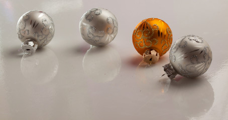 Fototapeta premium Christmas balls