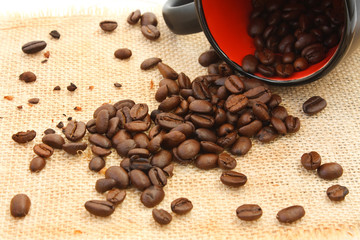 coffee spill