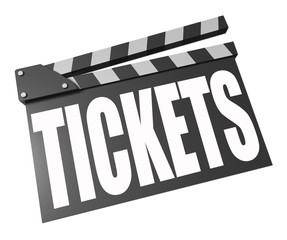 Naklejka premium Tickets