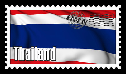 Made in Thailand original stamp