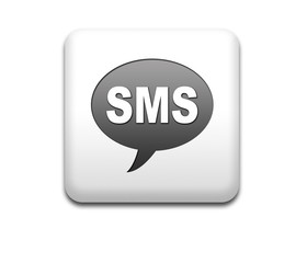Boton cuadrado blanco SMS