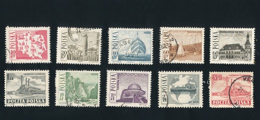 polish post stamps