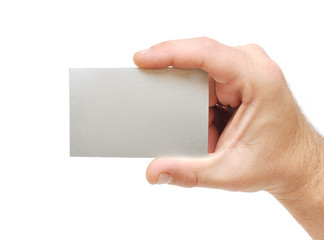 blank business card