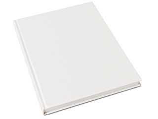 Blank hardcover book