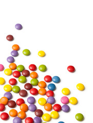 Small chocolate drops