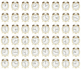 Uhrzeit Zeit Wecker Gold