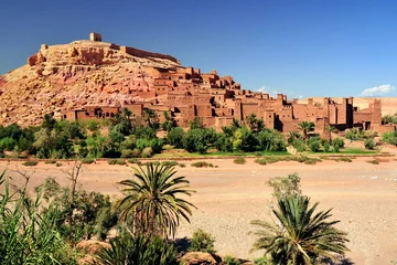 Foto op Canvas Ouarzazate Marokko stad set van de film Gladiator © franco ricci