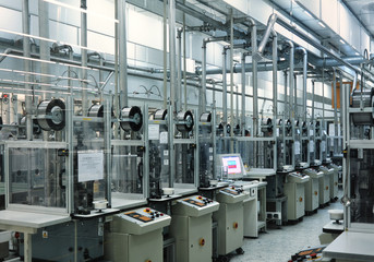 electronic part production