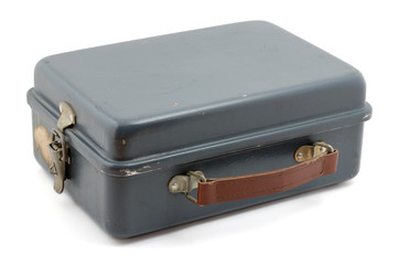 Old small metal case