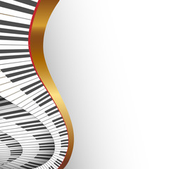 abstract mosical background, vector illustration