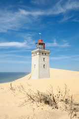 Fototapeta na wymiar Lighthouse Of Rubjerg Knude, Denmark