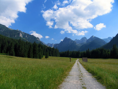 Slovakia beauty, White water valley  in High Tatras