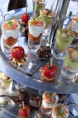 Cocktail, fête, gastronomie, traiteur et gourmandise