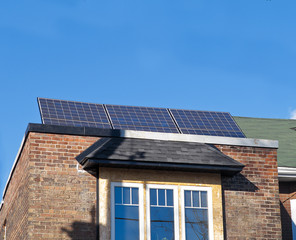 Solar Panels on residential building