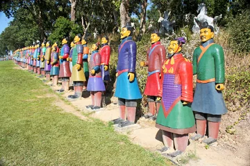 Deurstickers Terracotta warriors from China © Carlos Moura