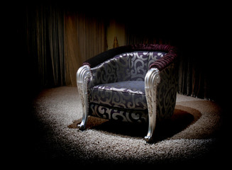 Lilac armchair