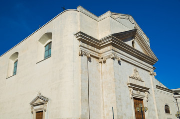 Fototapeta na wymiar St. Maria Assunta Church. Sannicandro di Bari. Apulia.