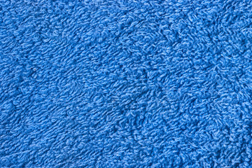 Fototapeta na wymiar Closeup of light blue terry seamless texture