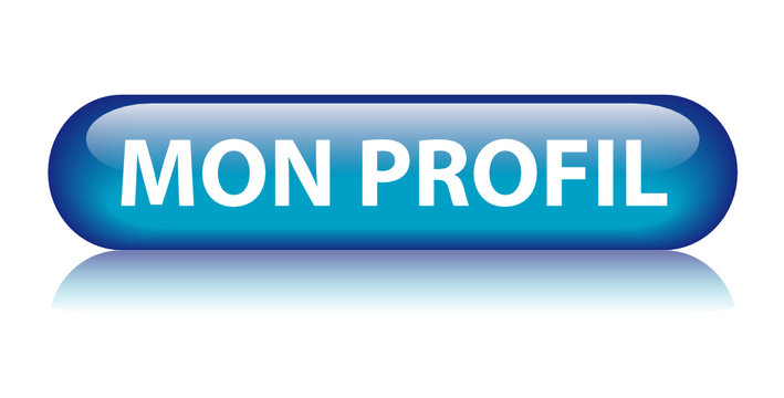 Bouton Web "MON PROFIL" (compte utilisateur pr&eacute;f&eacute;rences options)