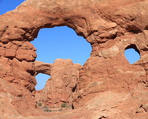 arches in Arches National Park, Moab, Utah