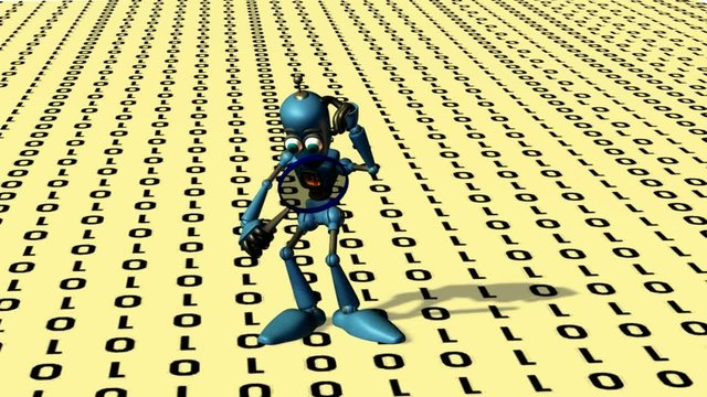 Roboter auf Fehlersuche