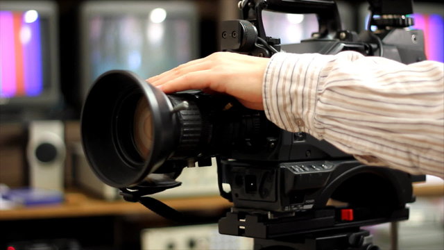 Professional shooting with a Camera