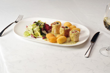 turkey fillet with cheese