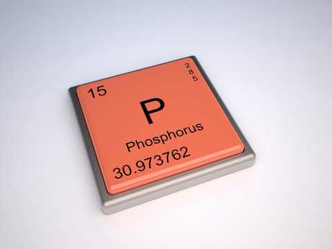 Phosphorus chemical element of the periodic table with symbol P