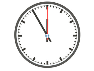 f&uuml;nf vor zw&ouml;lf