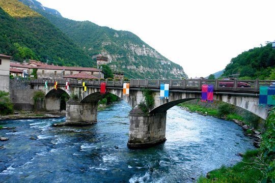 valstagna ponte fiume brenta montagna provincia di vicenza