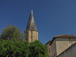Fototapeta na wymiar Miasto Rochechouart; Charente, Limousin, Périgord