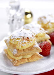 mille-feuille for christmas