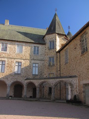 Obraz premium Château de Rochechouart ; Charente, Limousin, Périgord
