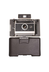 Vintage instant film camera