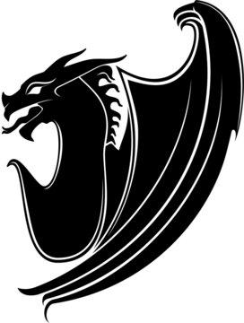 Drachen/Tribal/Symbol