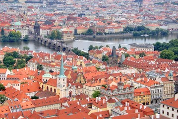 Obraz premium vue générale de prague