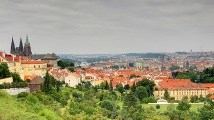 Fototapeta premium vue générale de prague