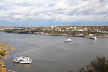 Obraz premium rives du saint laurent à quebec