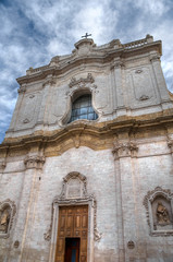 Fototapeta premium St. Maria Maggiore Cathedral. Gioia del Colle. Apulia.