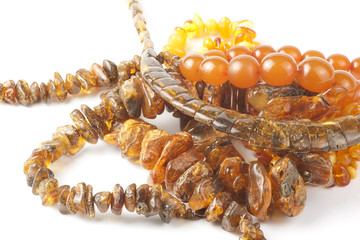 amber decorations