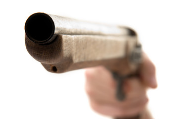 Pistolenmündung